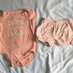 Toddler bodysuit with Shorts